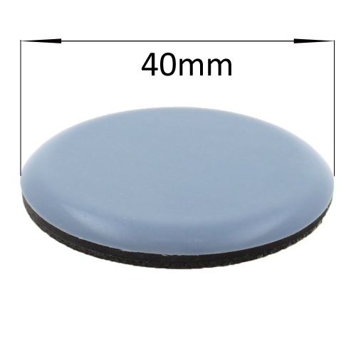 40mm round self adhesive ptfe coated glides / pads